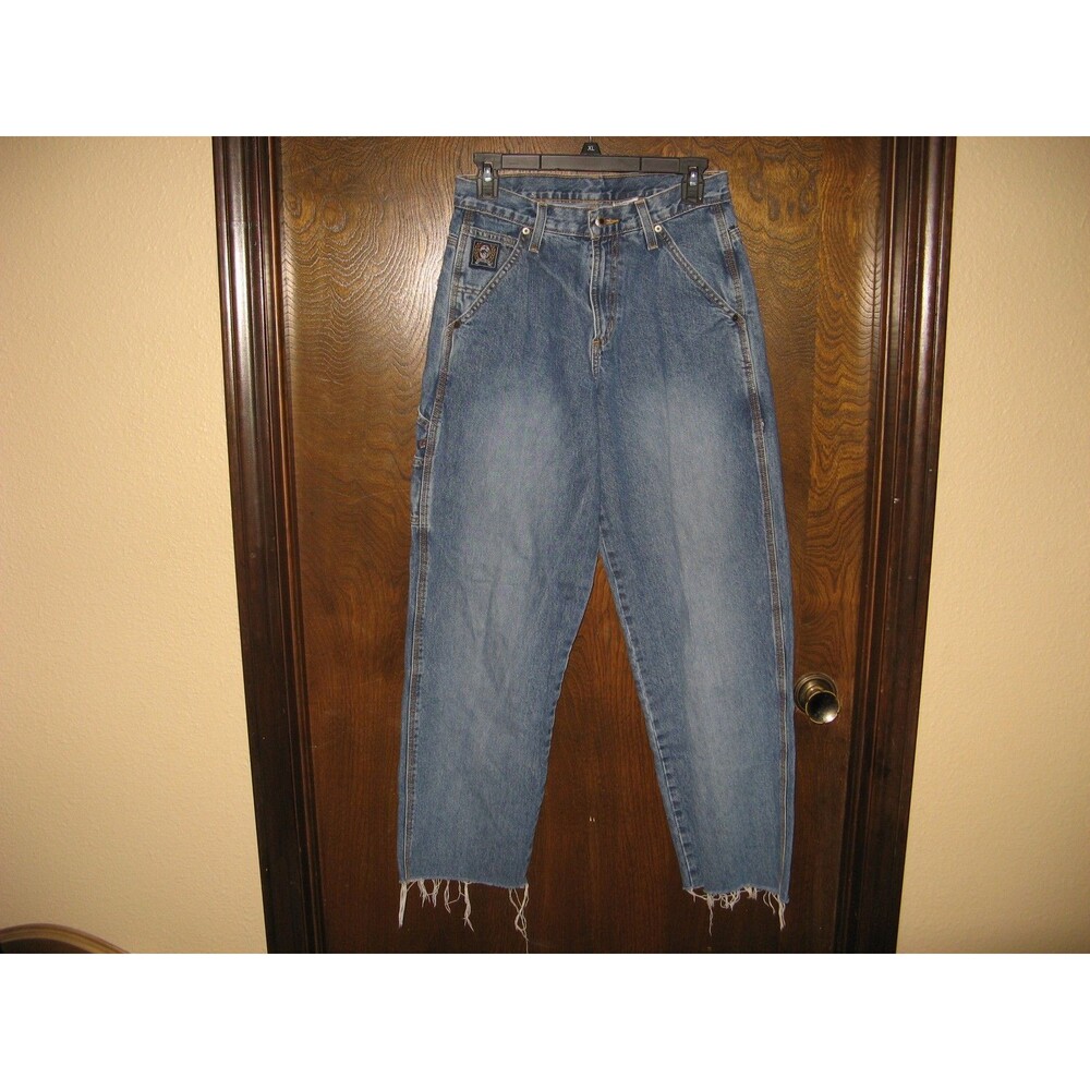 Cinch Men's Black Label Carpenter Jeans  Distressed Size 28 x 30 SEE DESCRIPTION